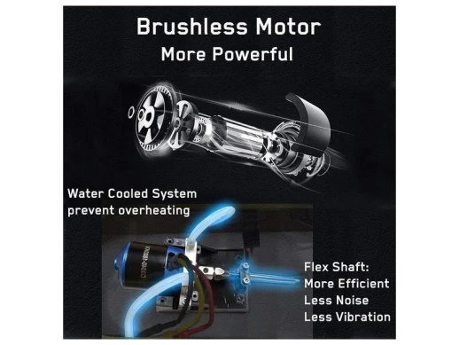 Радиоуправляемый катамаран Volantex RC ATOMIC 700 желтый Brushless 2.4G LiPo RTR