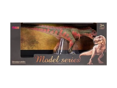 Игрушка динозавр MASAI MARA MM206-003 серии "Мир динозавров" Карнотавр, фигурка длиной 30 см