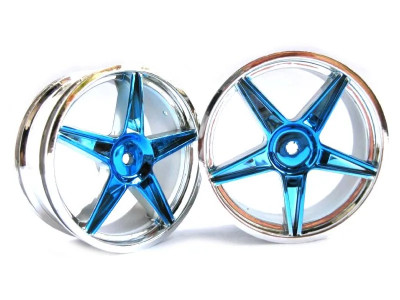 Комплект передних колес,  хром (06008PB+06009) 2шт.