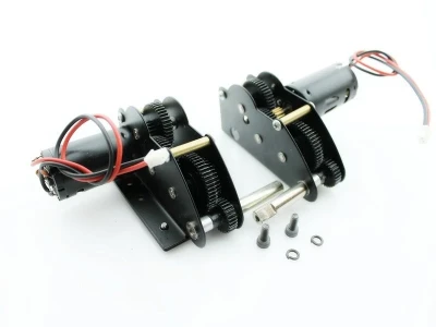 Редуктора Taigen стальные, 3в1, 18kRPM, для танков Panther G & Jagdpanther с подш. и моторами(380)