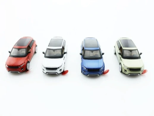 Машина 1:32 Range Rover Evoque свет, звук, инерция 13,5см (1/12шт) б/к