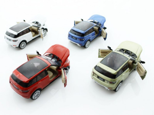 Машина 1:32 Range Rover Evoque свет, звук, инерция 13,5см (1/12шт) б/к