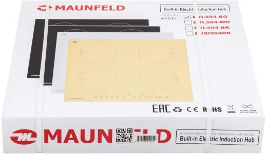 Встраиваемые индукционные панели MAUNFELD Maunfeld Light EVI.594-BG