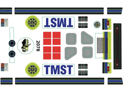 Сборная модель ZVEZDA "Самолёты: Огонь и вода" Райкер, 1/72