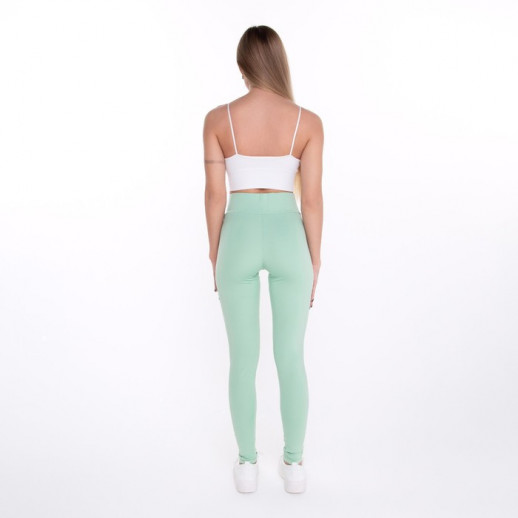 Леггинсы женские, цвет зелёный