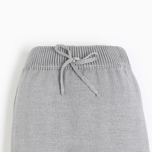 Штанишки вязаные Крошка Я, цвет серый
