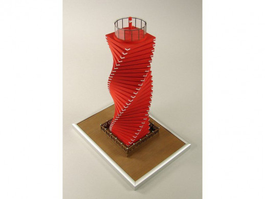 Сборная картонная модель Shipyard маяк Wando Hang Lighthouse (№68), 1/87