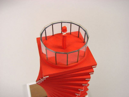 Сборная картонная модель Shipyard маяк Wando Hang Lighthouse (№68), 1/87