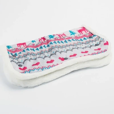 Муфта для рук, цвет вязанный розовый