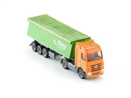 Грузовик Siku 1796 с прицепом для строй материалов, 1/87