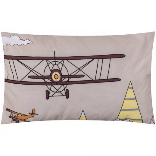 Наволочка 40х60 ВОМБАТИК Cl-0101-Sam Classic Collection Самолеты