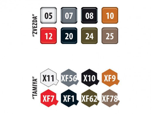 Сборная модель ZVEZDA Американский средний танк М4А2 (76) "Шерман", 1/35