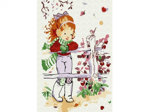 Набор юного художника 20х30 Осеннее настроение (13 цветов)