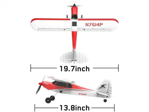 Радиоуправляемый самолет Volantex RC Sport Cub 500мм 2.4G 4ch LiPo RTF with Gyro
