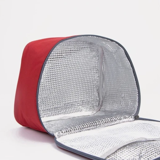 Термосумка на молнии 7 л, цвет синий