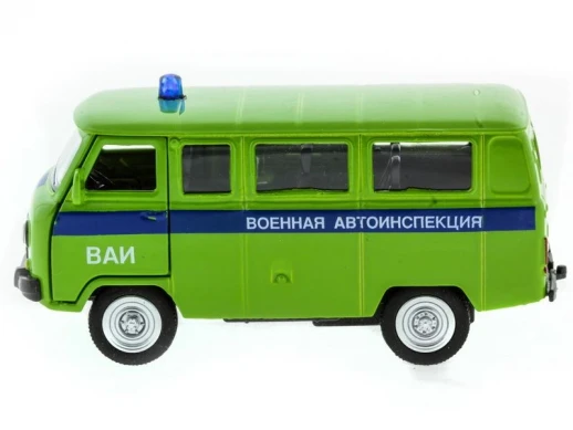 Машина "АВТОПАНОРАМА" инерц. УАЗ (ВАИ) 1/50, в/к 12*7*5,5 см