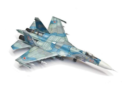 Сборная модель ZVEZDA Российский истребитель Су-30СМ, 1/72