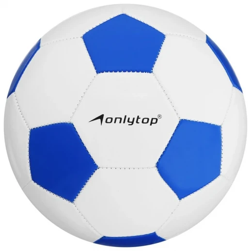 Мяч футбольный ONLYTOP Сlassic, PVC, машинная сшивка, 32 панели, р. 5