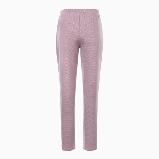 Брюки женские домашние, цвет лиловый