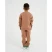 Костюм детский с начёсом (джемпер, брюки) KAFTAN "Basic line" р.32 (110-116), кофе