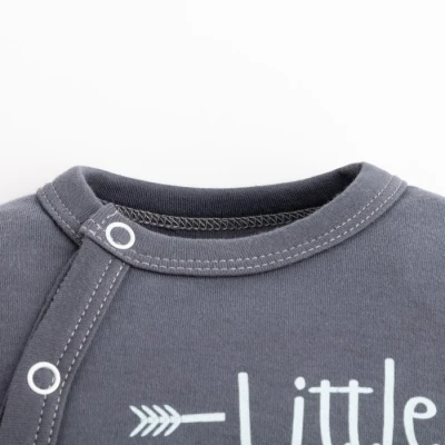 Комбинезон Крошка Я "Brother", цвет тёмно-серый