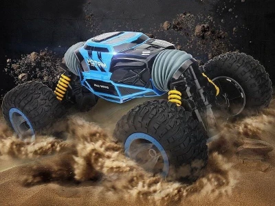 Радиоуправляемая машинка-перевертыш Hyper 2.4G 1/12 RTR (синяя) + Ni-Mh и З/У