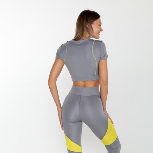 Легинсы женские, цвет серый